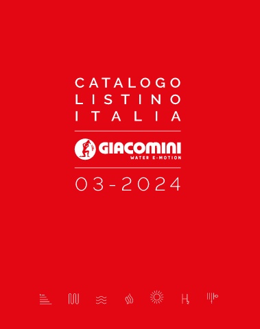 giacomini - listino 2024